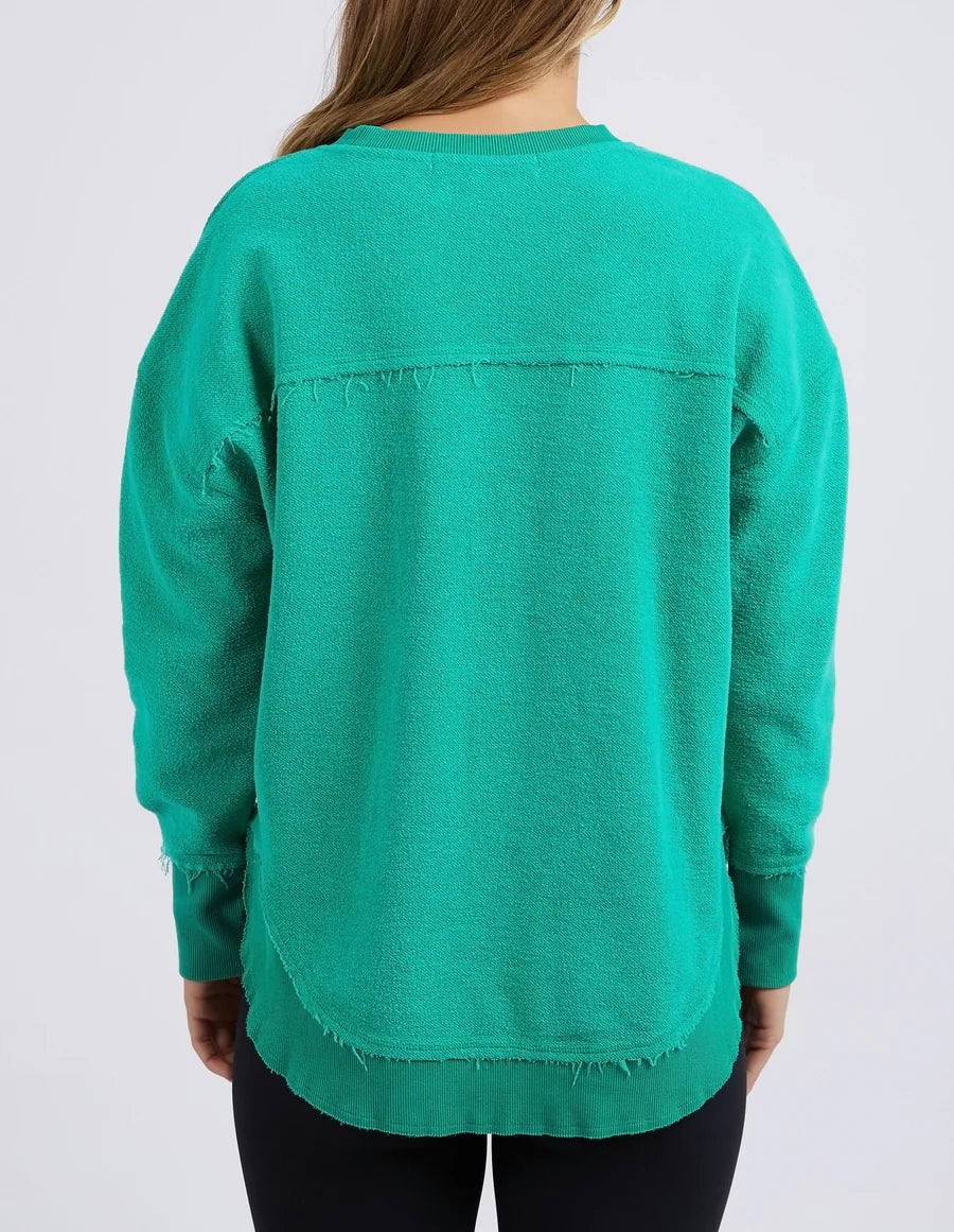 Cosy Simplified Crew- Green