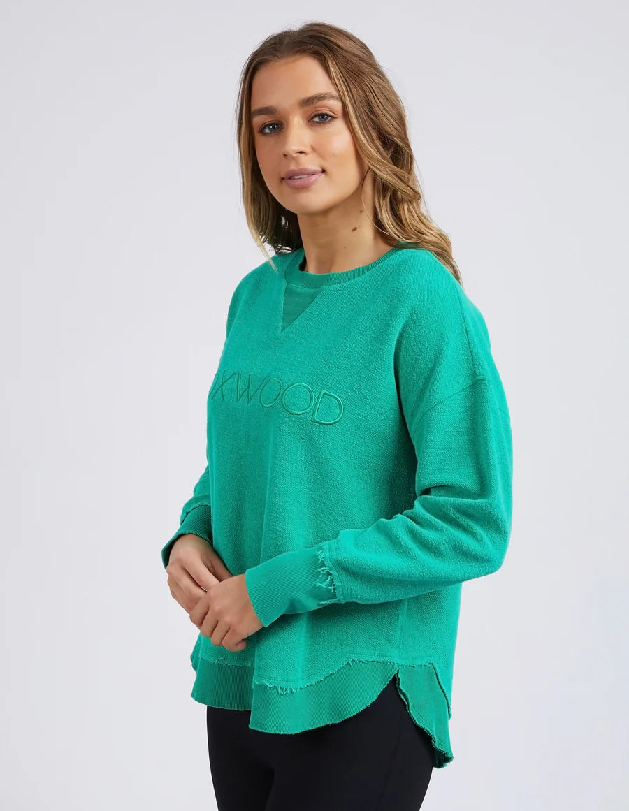 Cosy Simplified Crew- Green