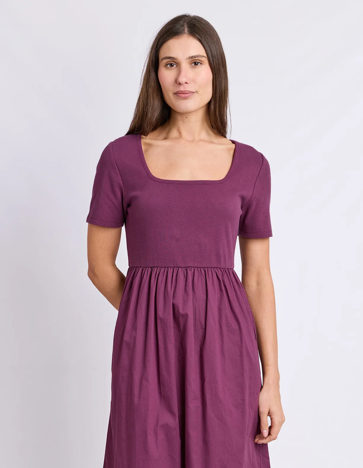 Ella Dress- Plum