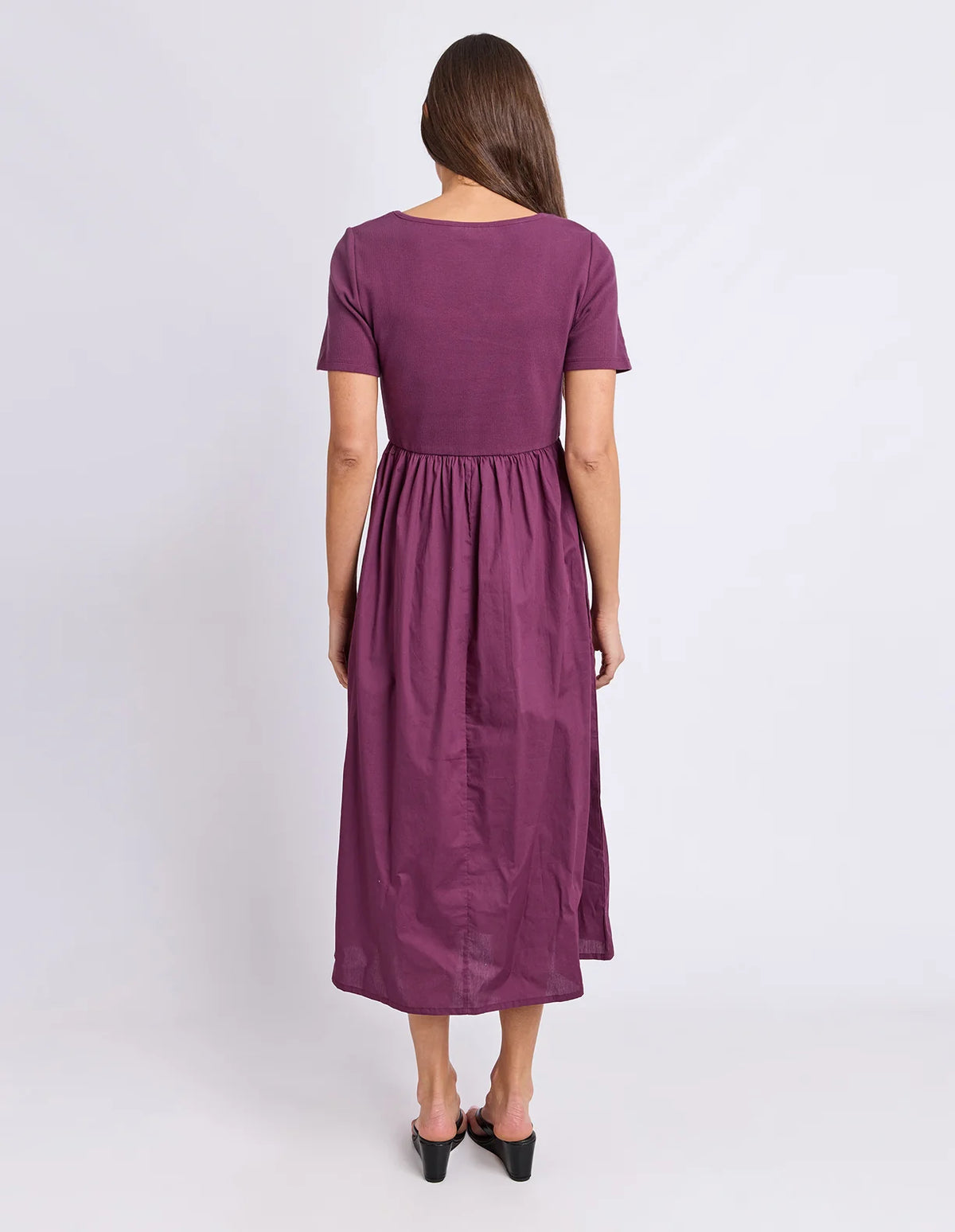 Ella Dress- Plum