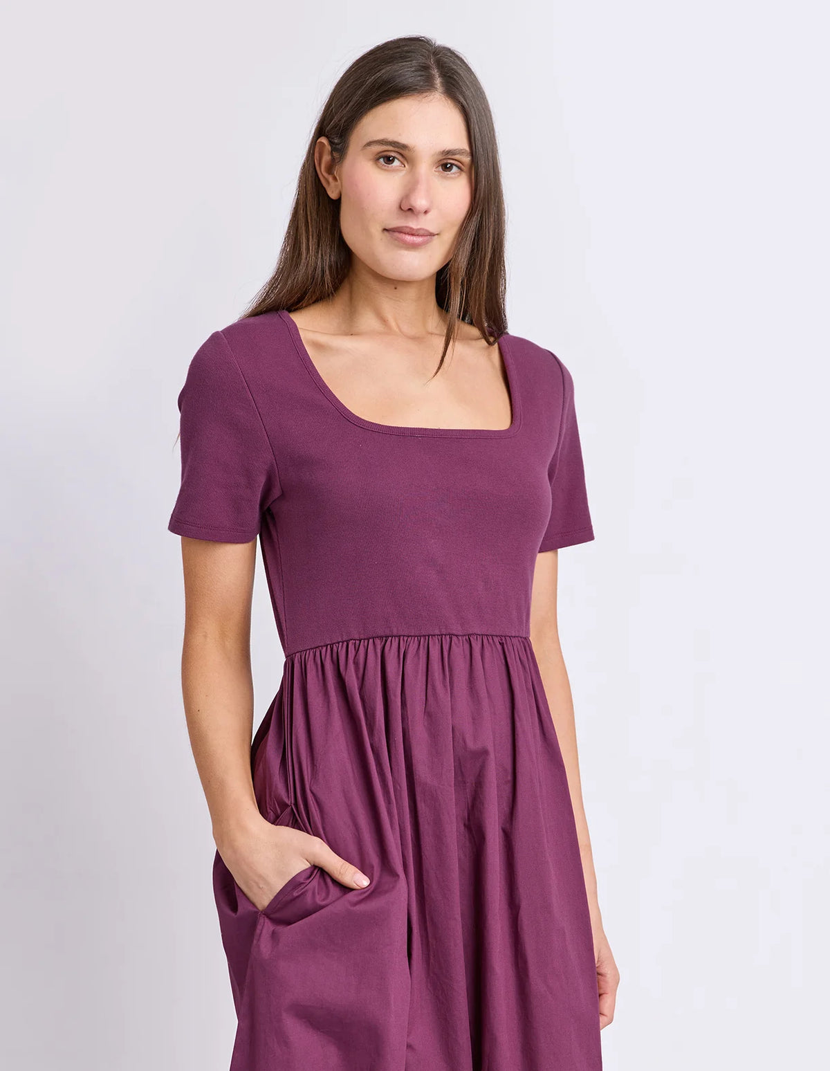 Ella Dress- Plum
