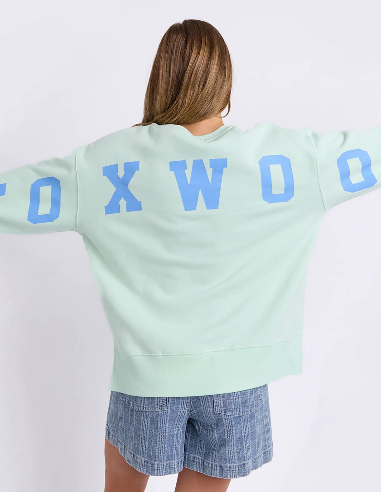 Interval Crew- Mint/Bluebell
