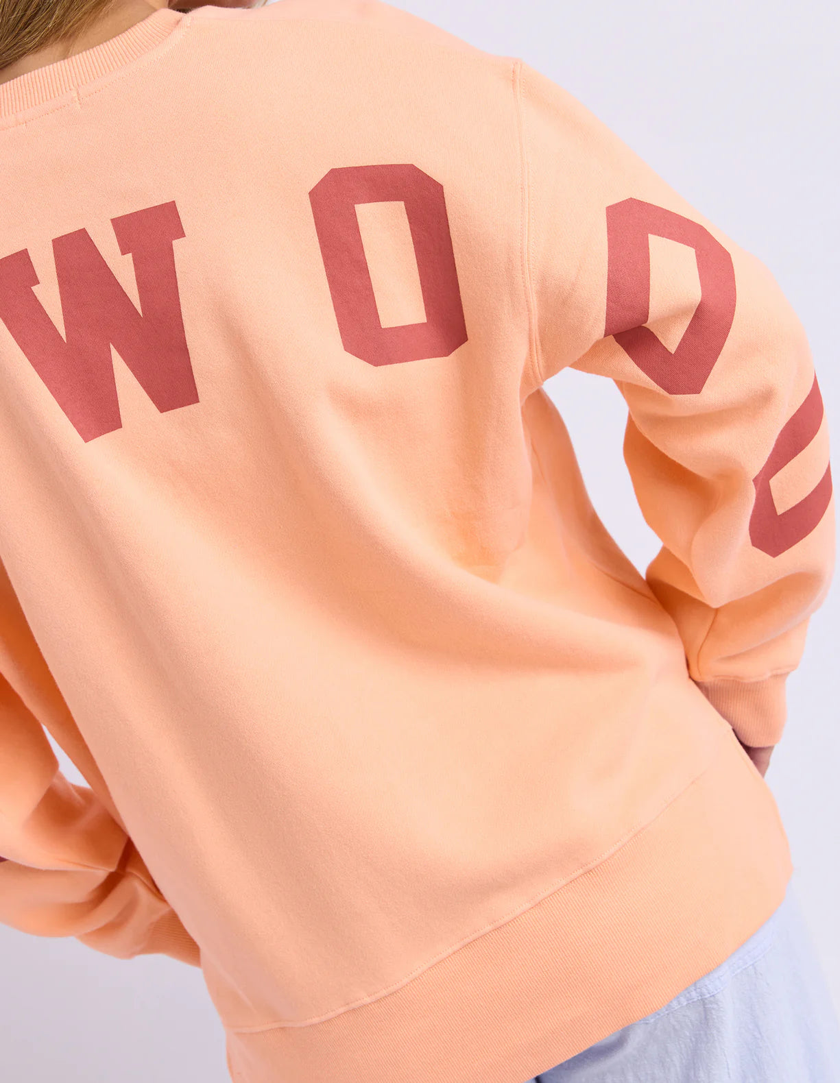 Interval Crew- Neon Peach