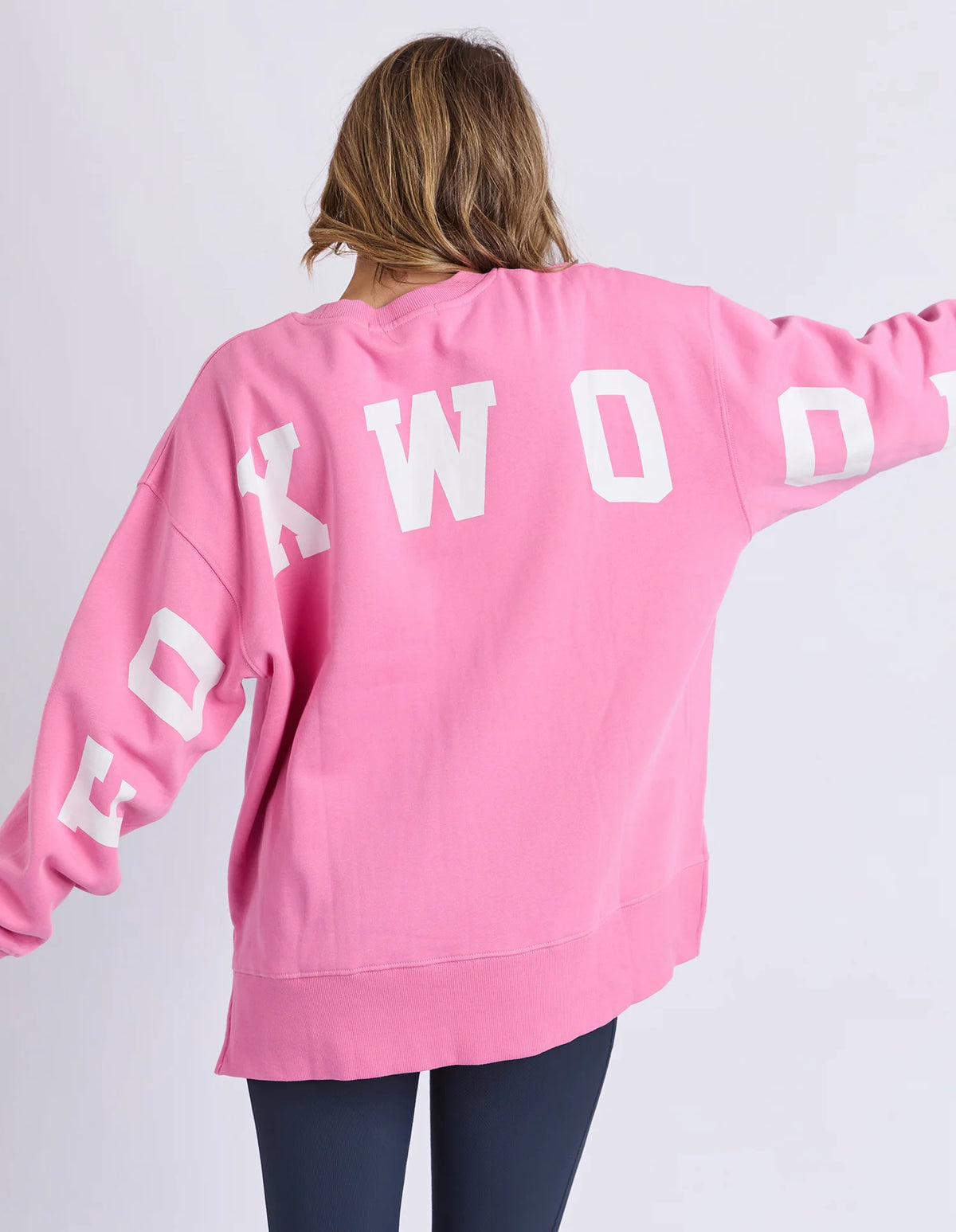 Interval Crew- Bubblegum Pink/White