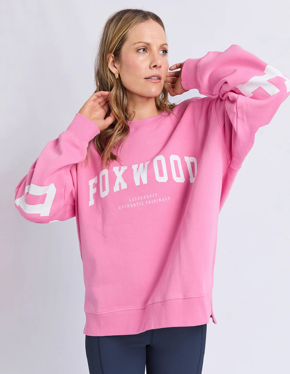 Interval Crew- Bubblegum Pink/White