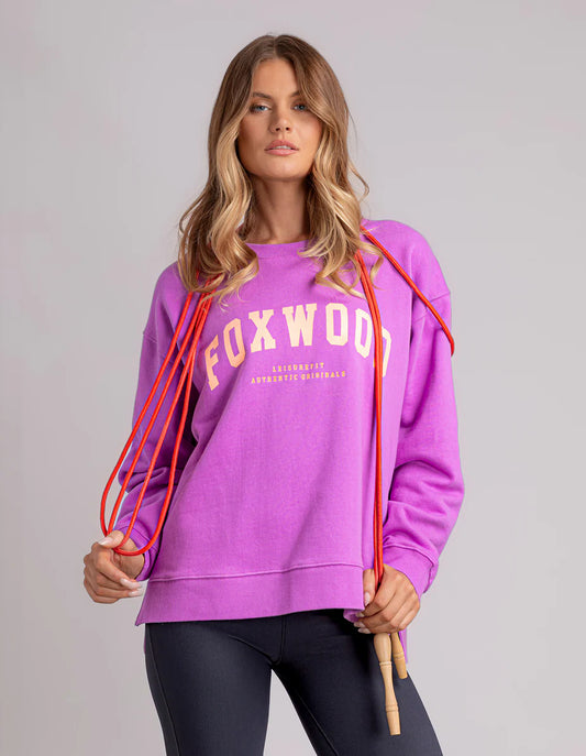 Interval Crew- Purple/Orange