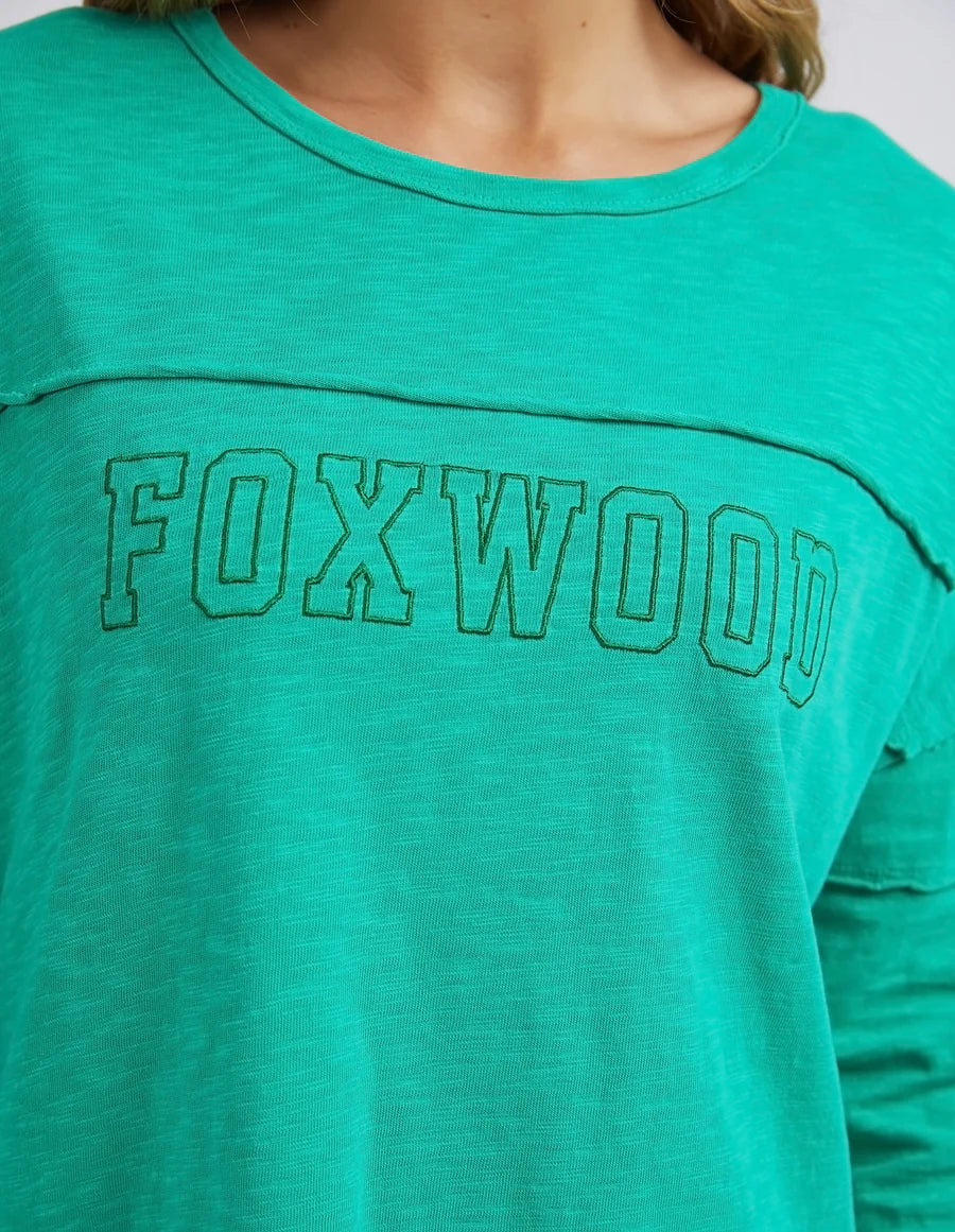 Foxwood Throw On Tee- Green