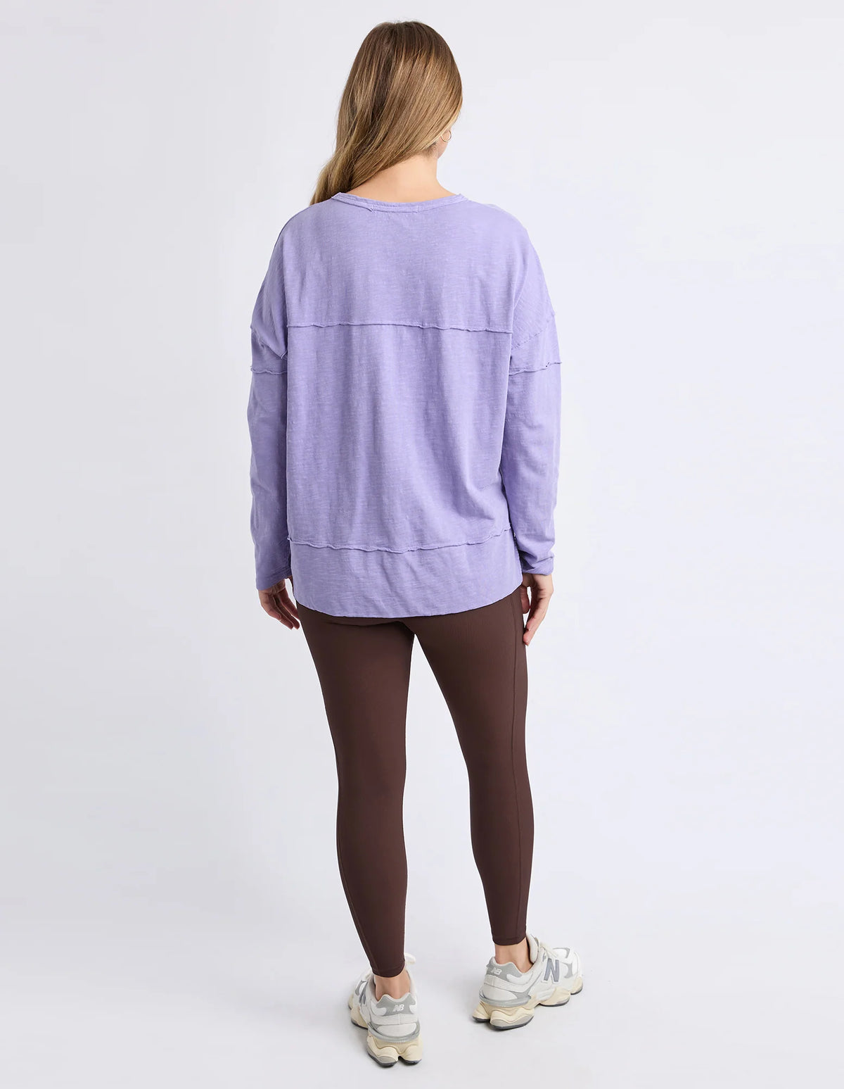 Foxwood Throw On Tee- Lavender