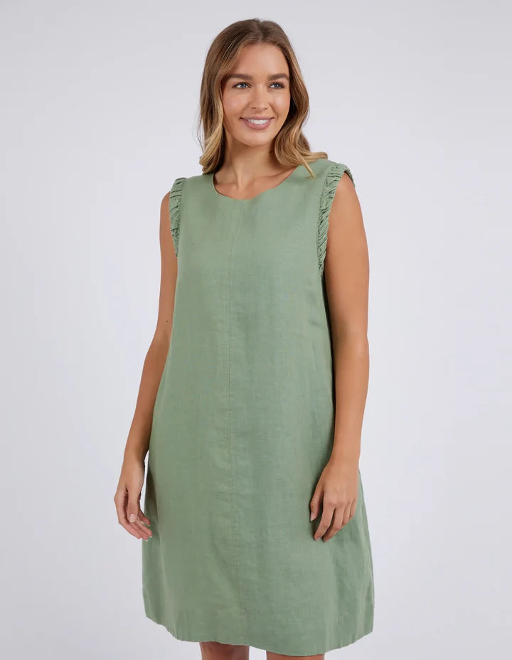 Bastia Dress- Khaki