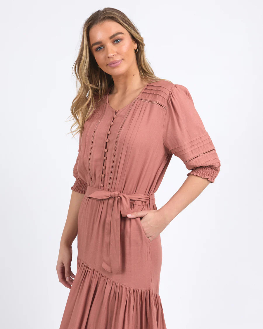 Thea Dress- Clay