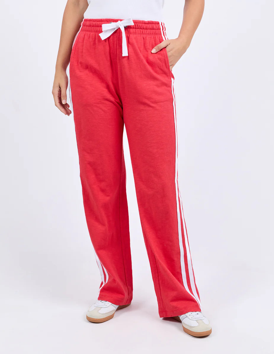 Power Pant - Red/White