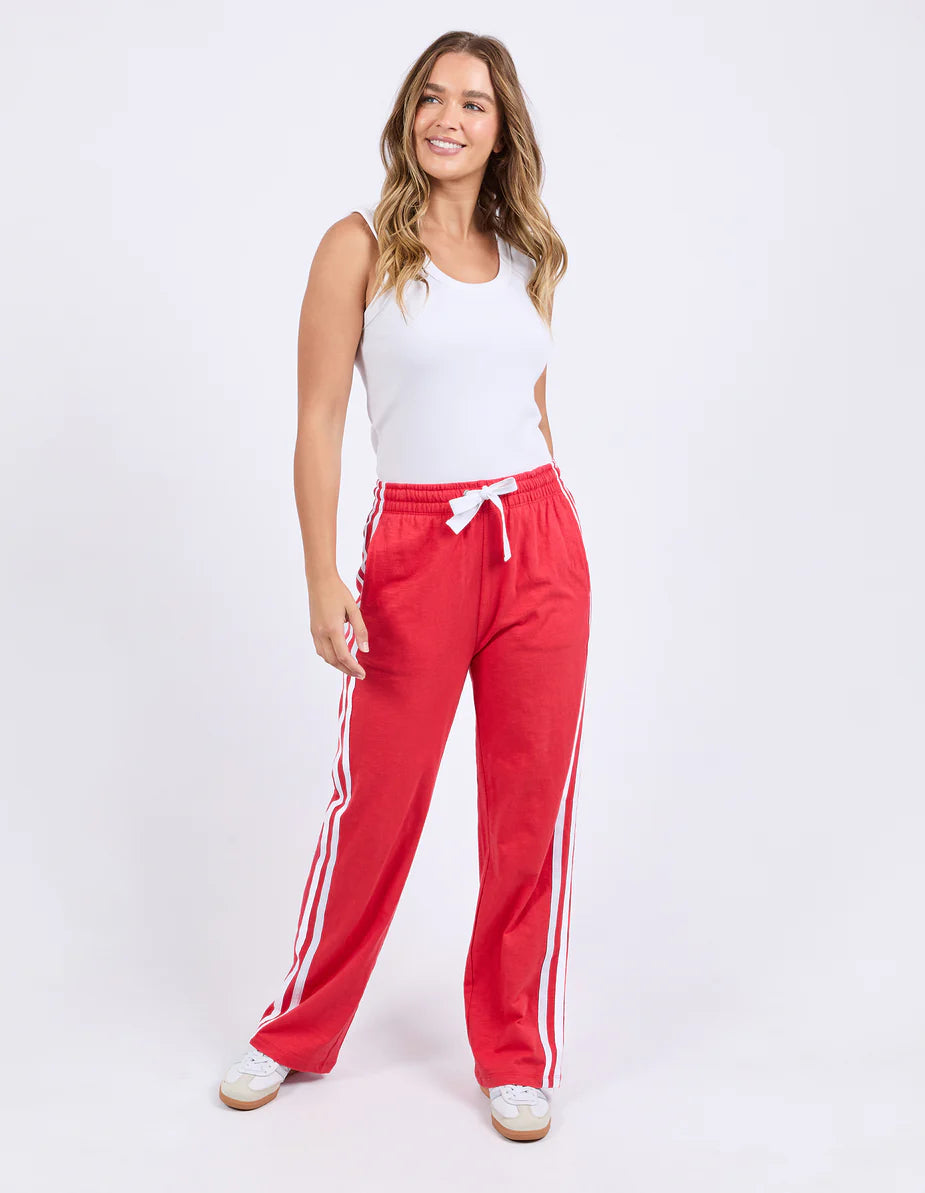 Power Pant - Red/White