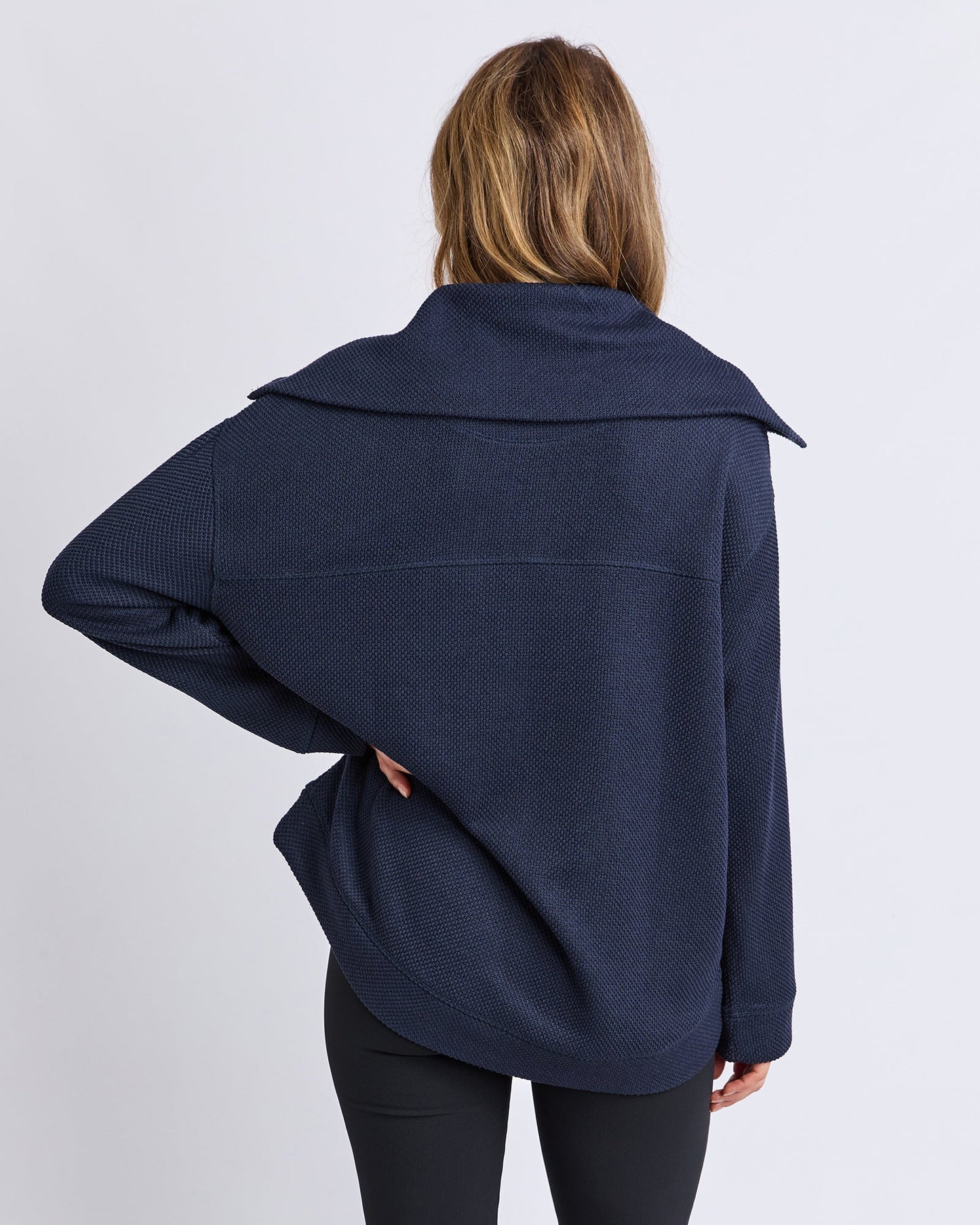 Hunstville Zip Crew- Navy