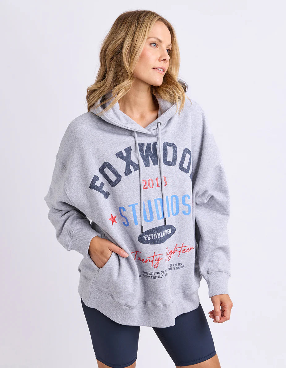 Stacey Hoodie- Grey Marle