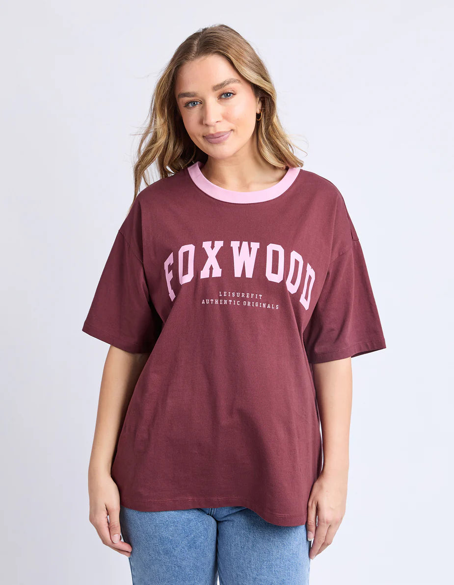 Intention Contrast Tee- Port