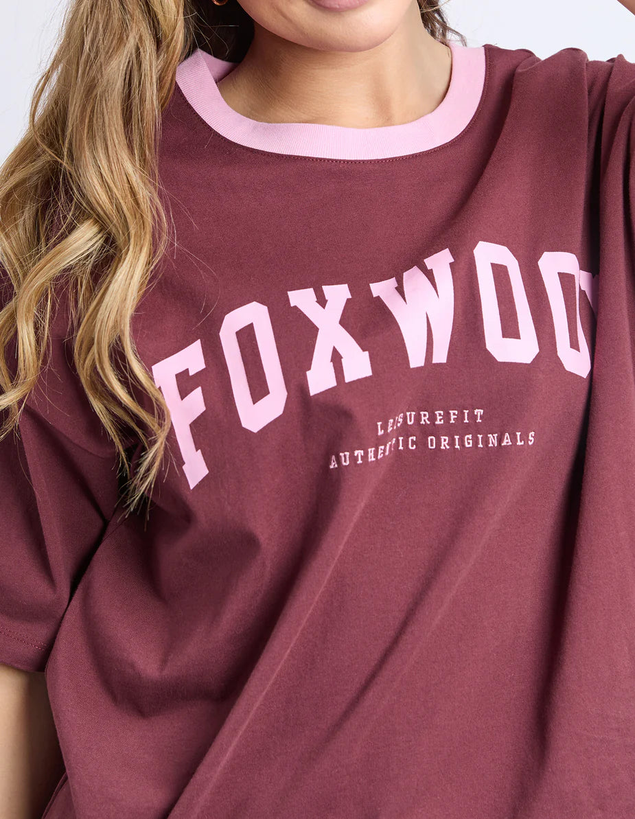Intention Contrast Tee- Port