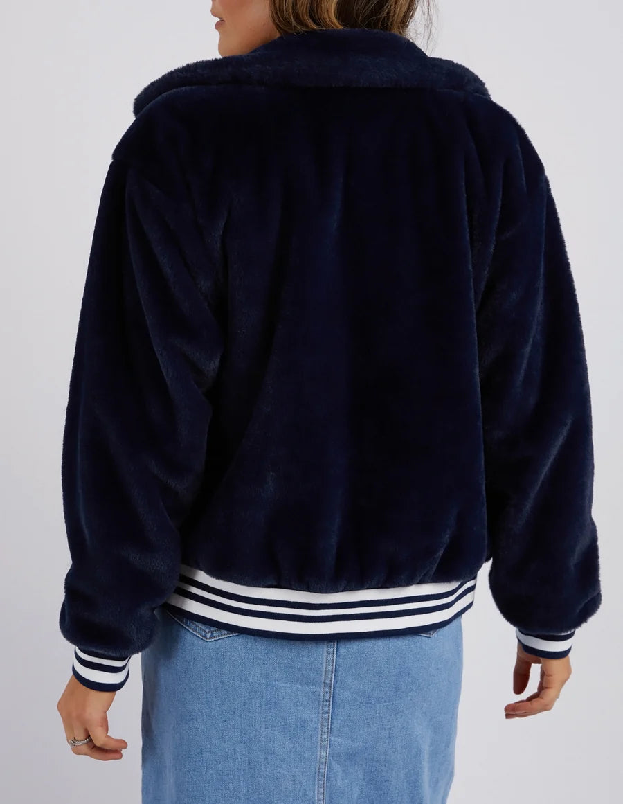 Nora Bomber Jacket - Navy