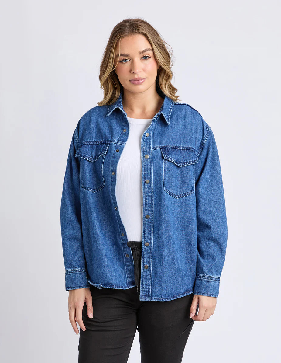 Daisy Overshirt - Vintage Wash