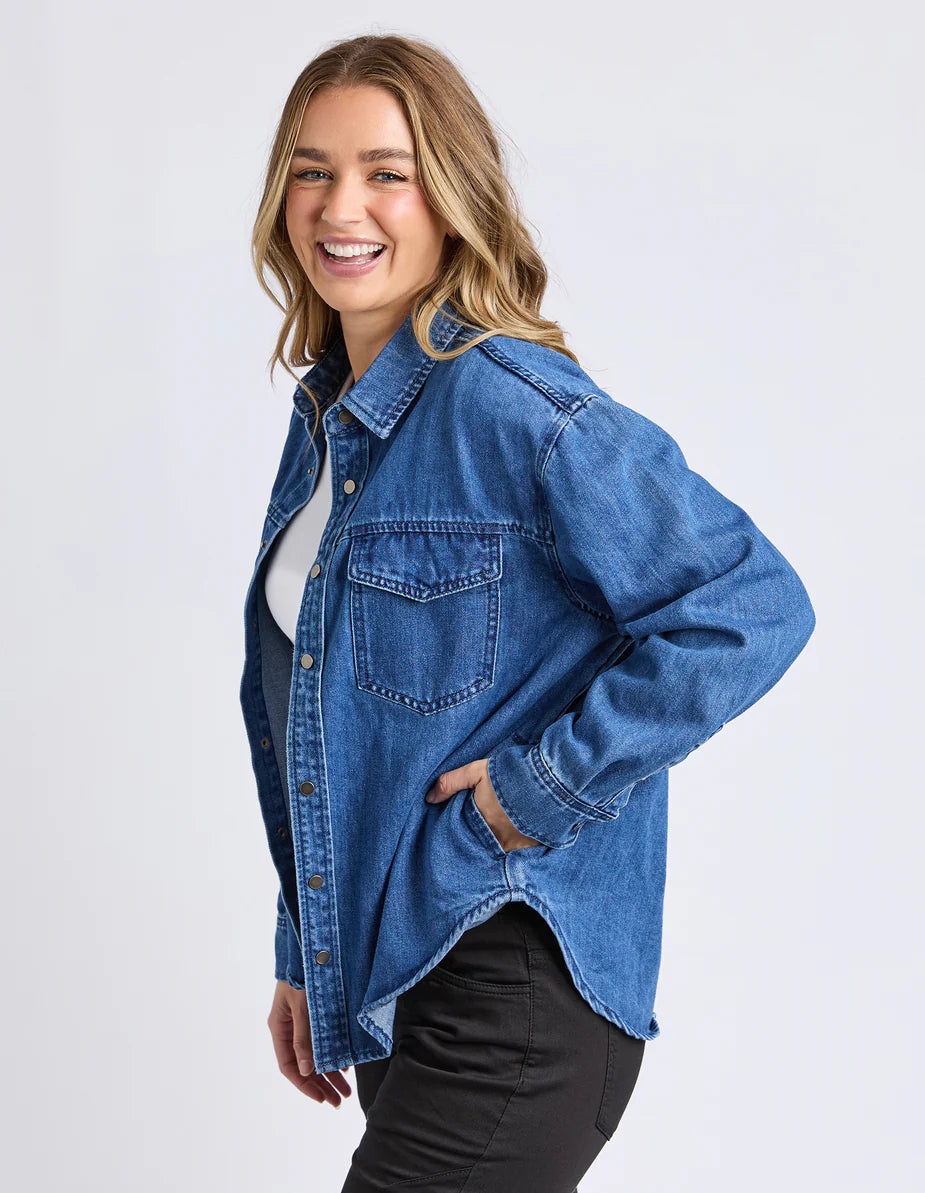 Daisy Overshirt - Vintage Wash
