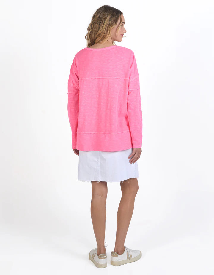 Jayne Throw On- Neon Pink
