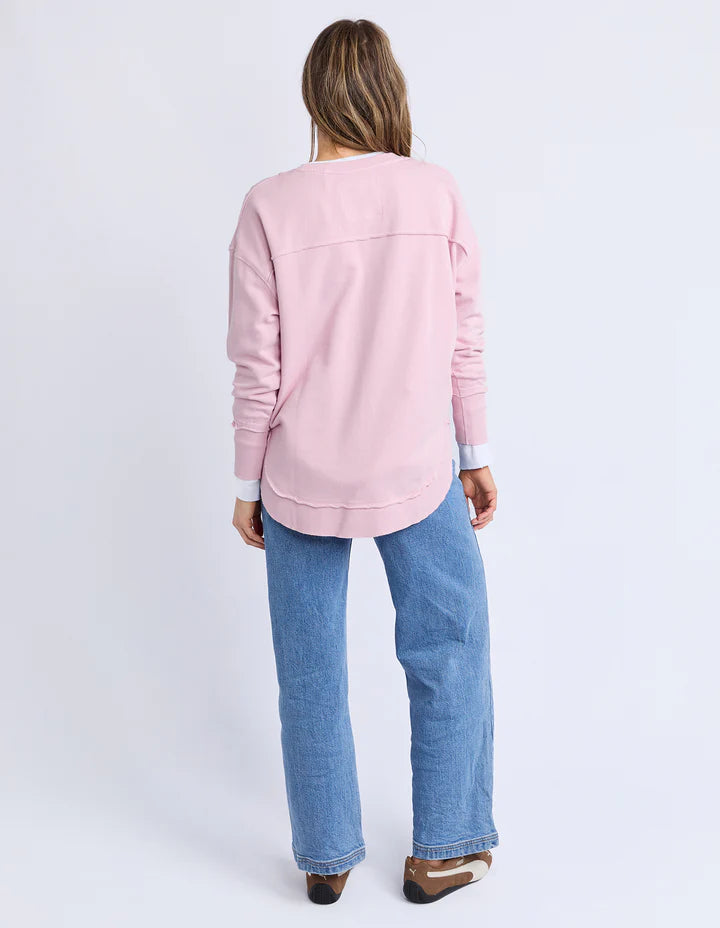 Simplified Crew- Blossom Pink
