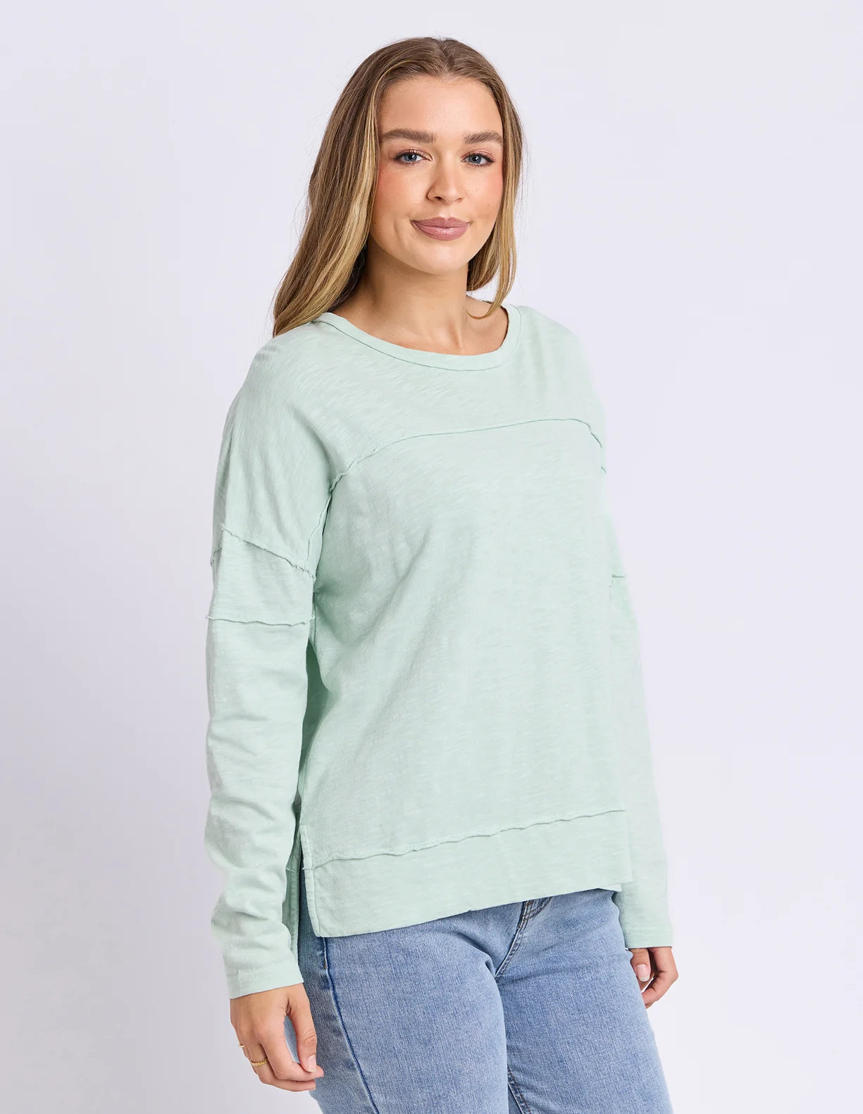 Jayne Throw On- Subdued mint