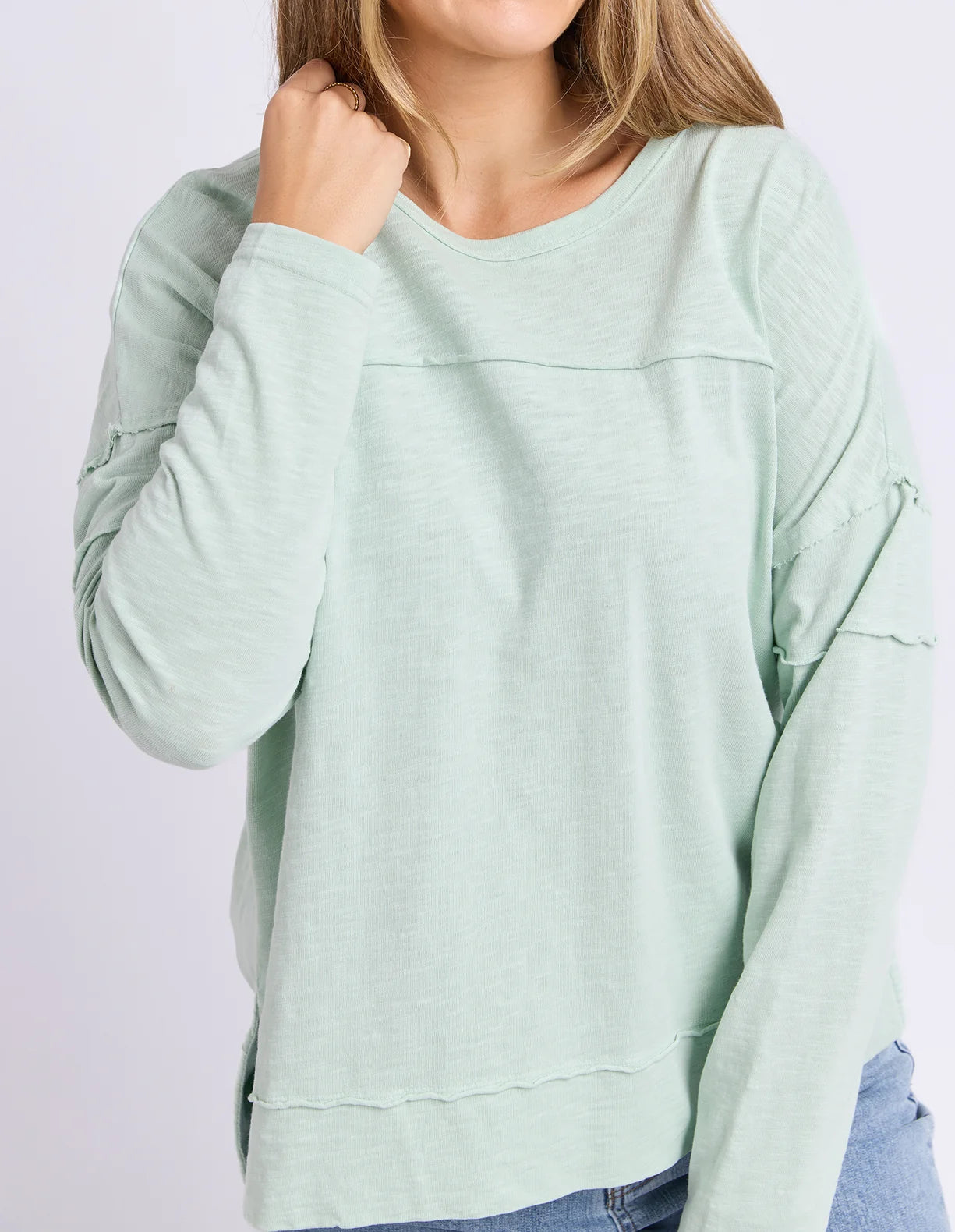 Jayne Throw On- Subdued mint