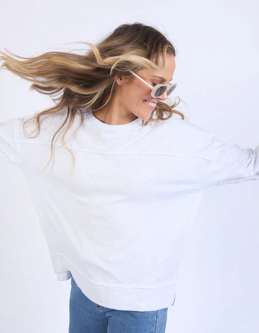 Jayne Throw On- White