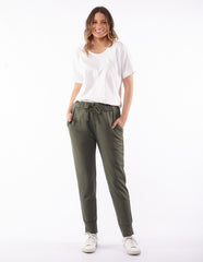 Luxe Lazy Days Pant - Khaki (BAXTER & ONLINE ONLY)