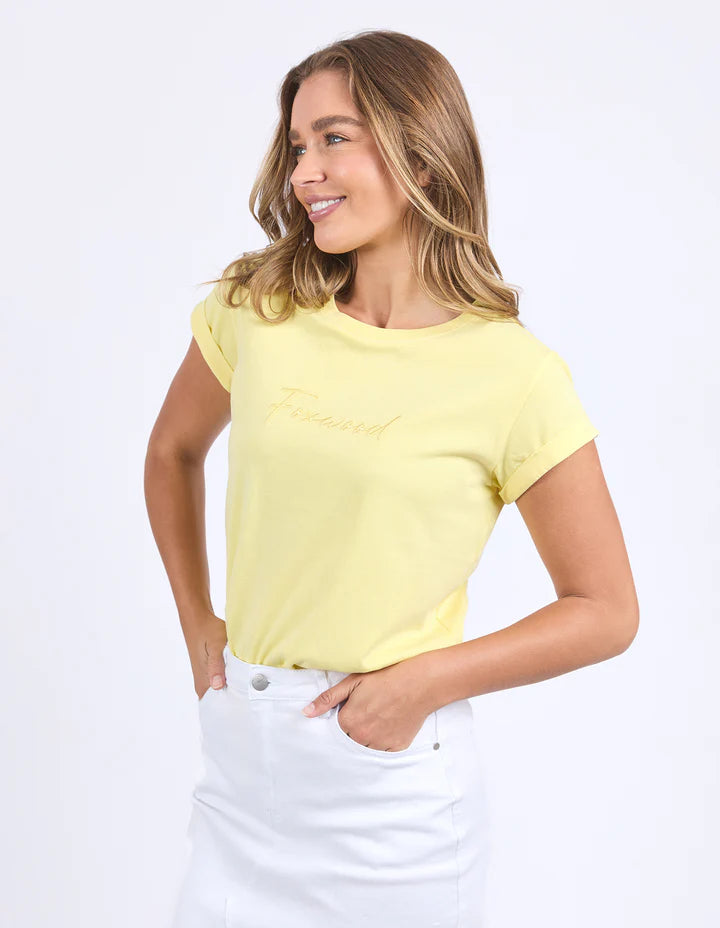 Signature Tee - Lemon