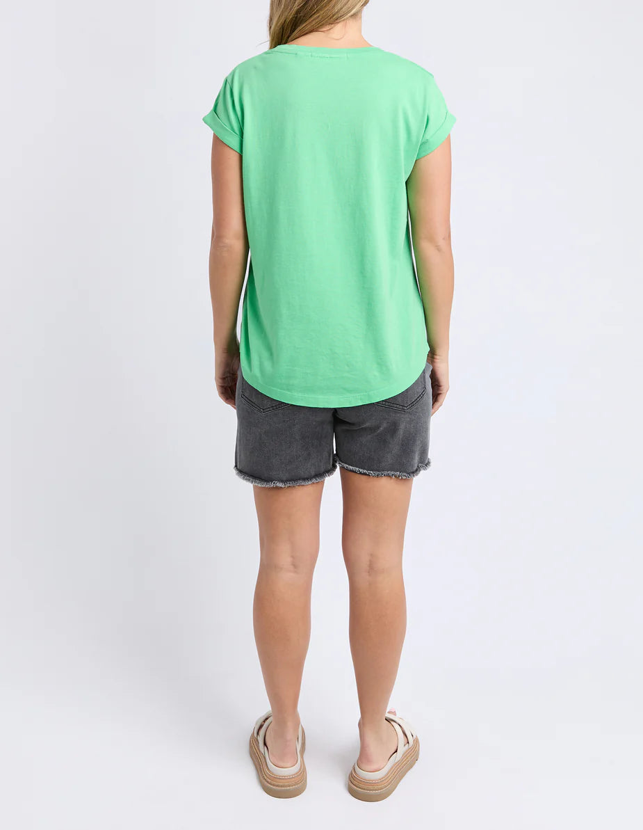 Manly Vee Tee- Irish Green