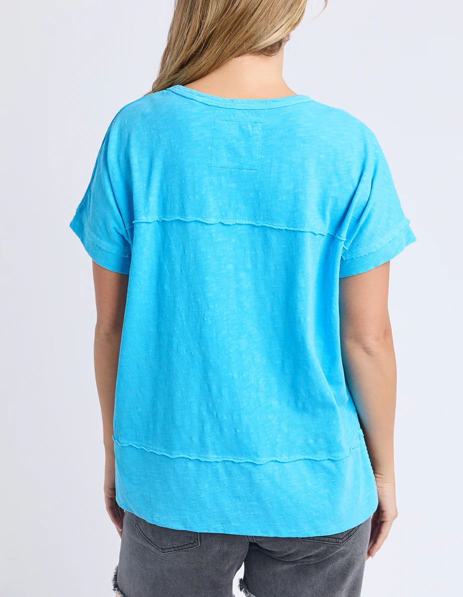 Allison Tee- Azure Blue