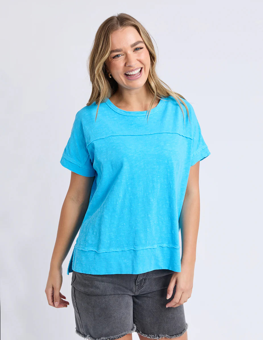 Allison Tee- Azure Blue