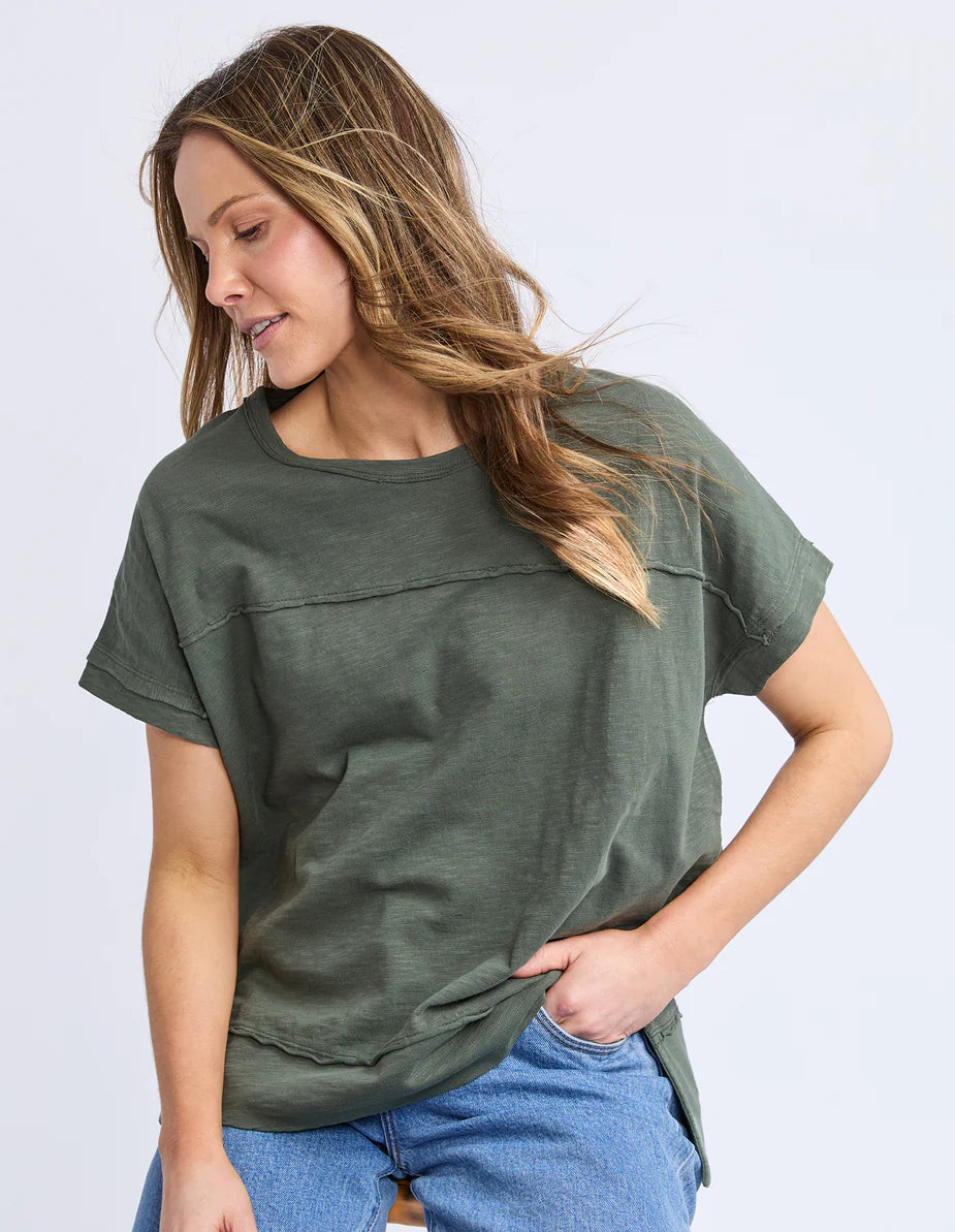 Allison Tee- Khaki