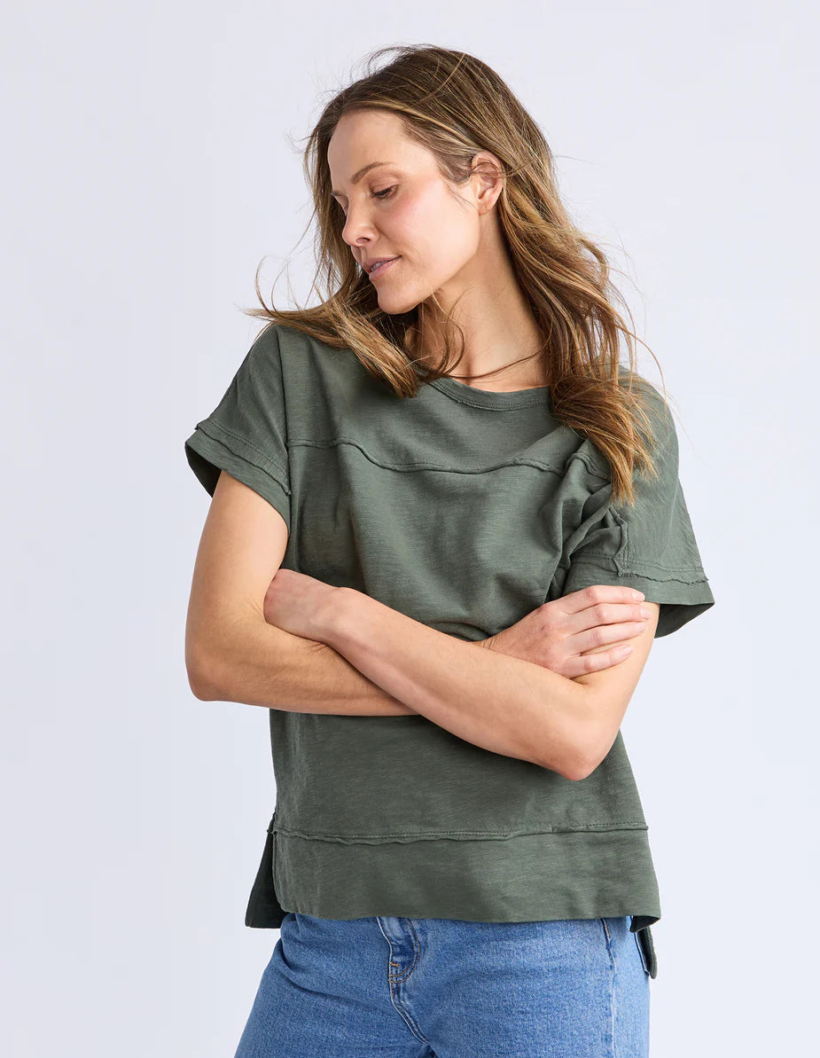 Allison Tee- Khaki