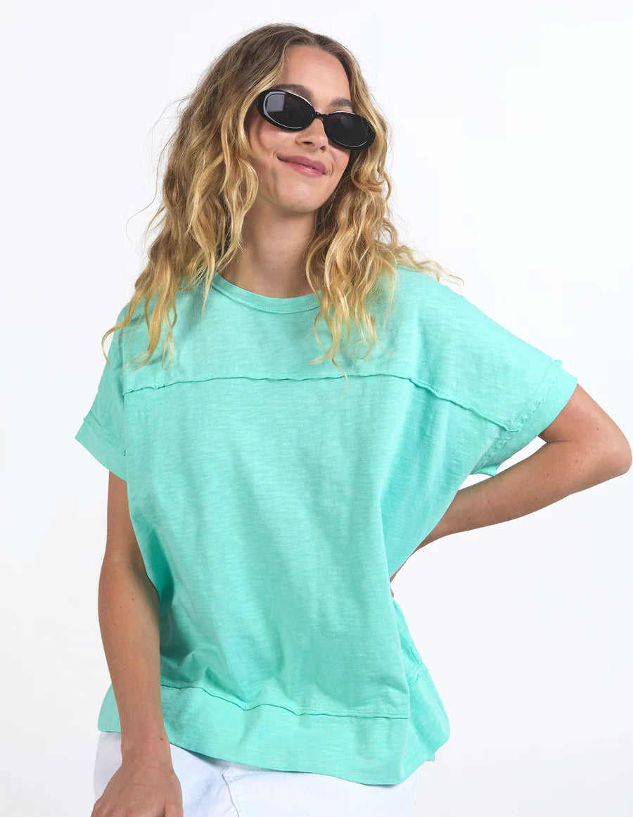 Allison Tee- Neon Mint