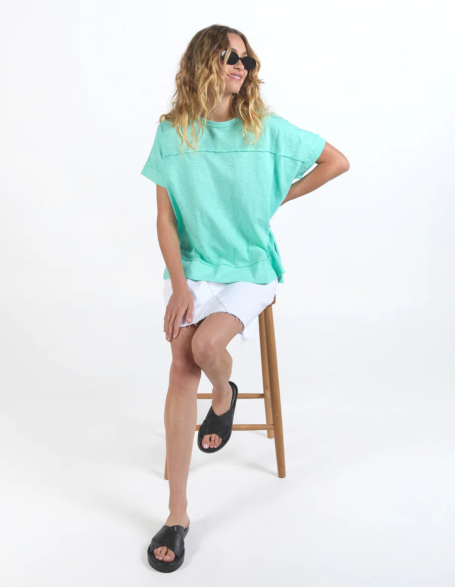 Allison Tee- Neon Mint