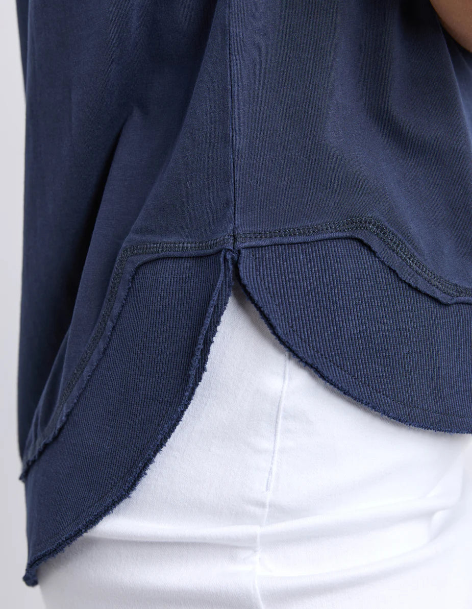 Farrah Tee- Dark Saphire