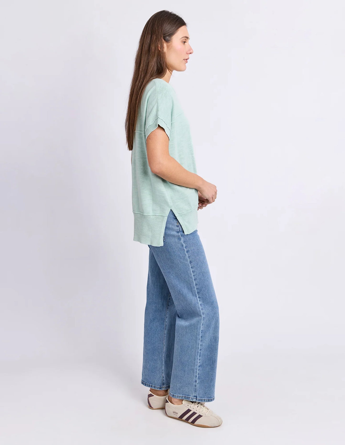 Allison Knit- Subdued Mint