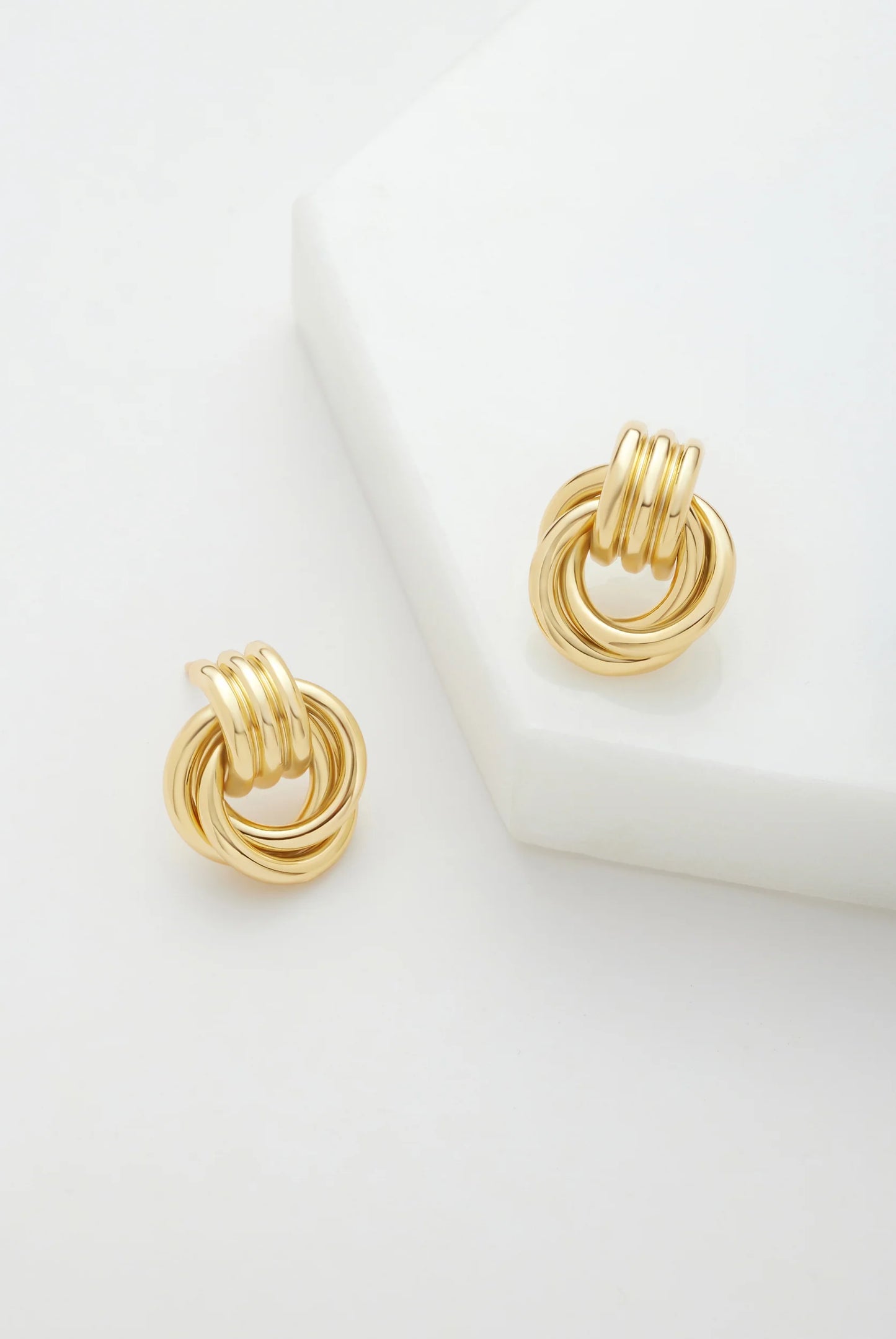 Zafino Poppy LARGE Earring- Gold