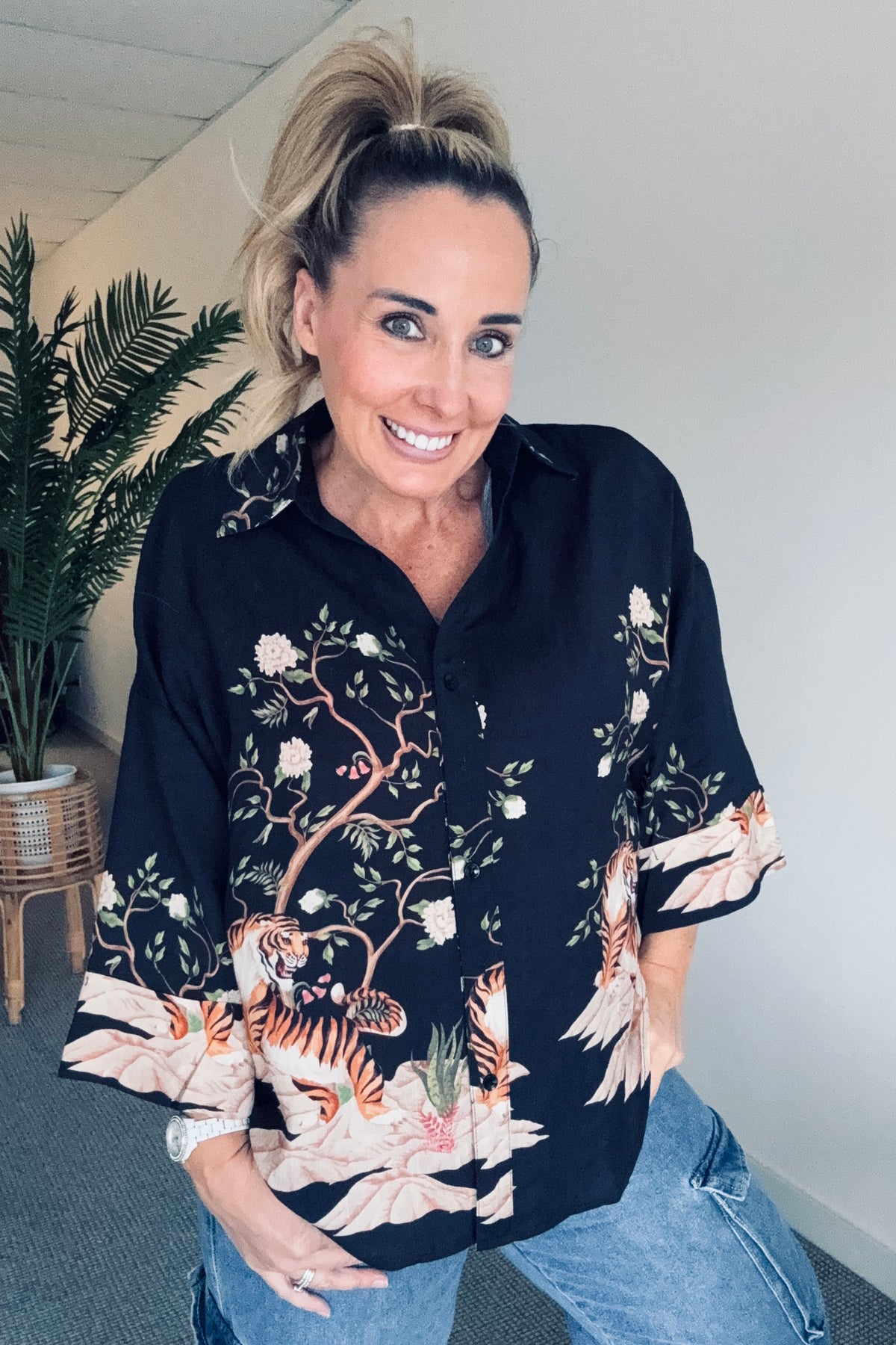 Tiger Shirt - Black