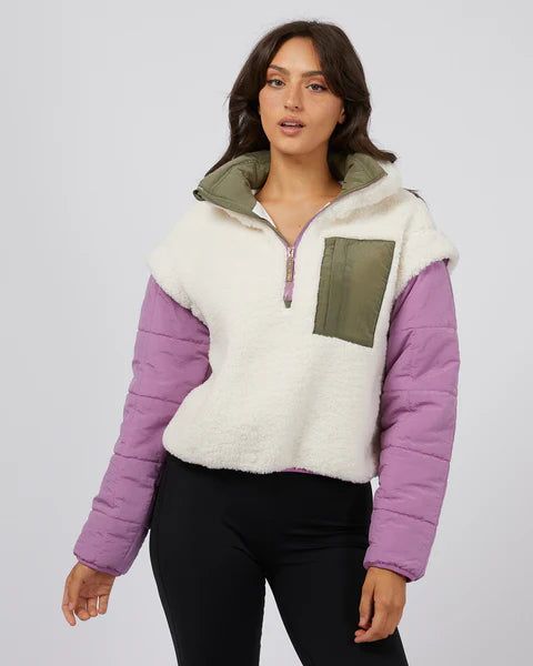 Arctic Teddy Jacket- Multicoloured