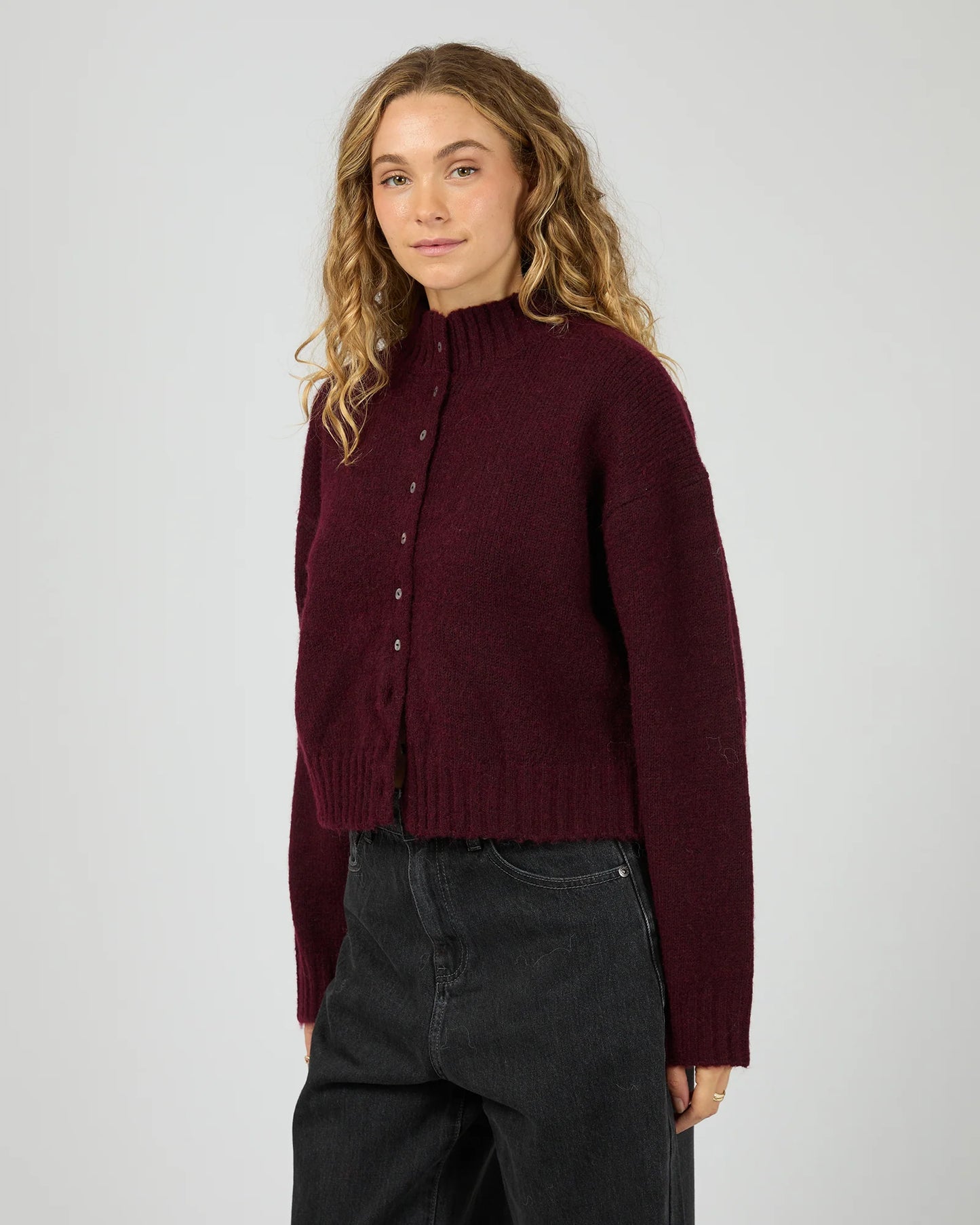 Rosalia Cardigan - Wine