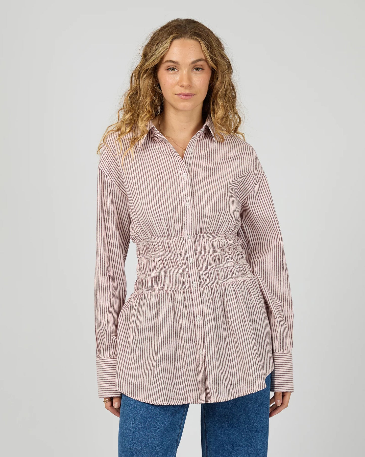 Nadia Shirt- Stripe