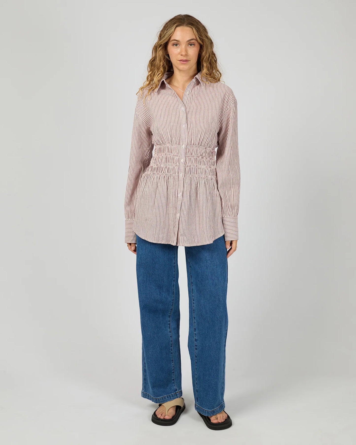 Nadia Shirt- Stripe