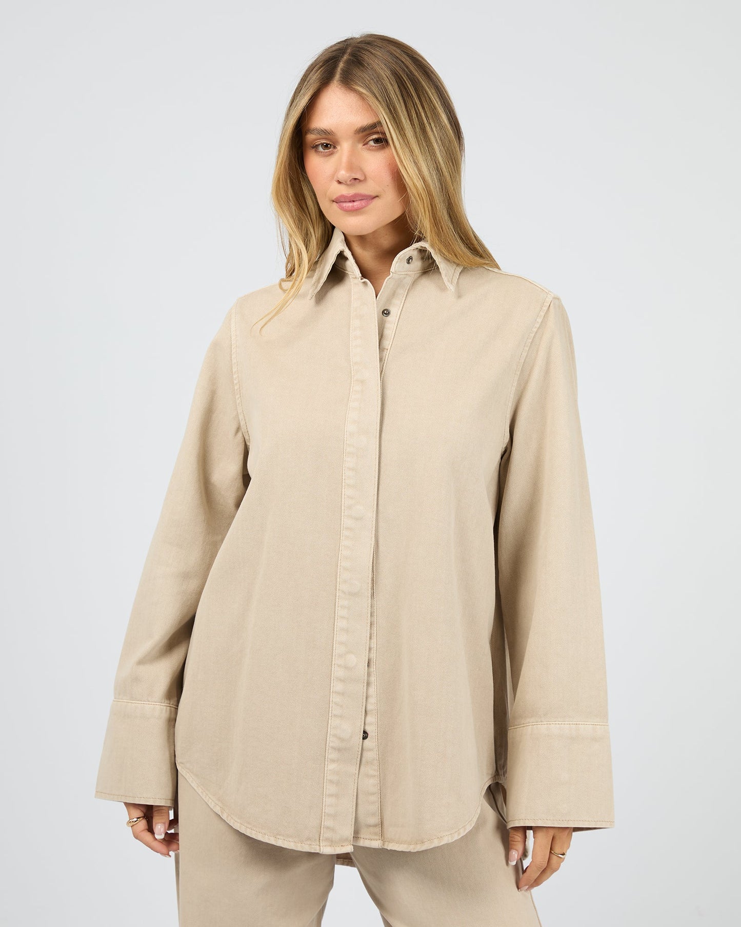 Percy Shirt- Beige