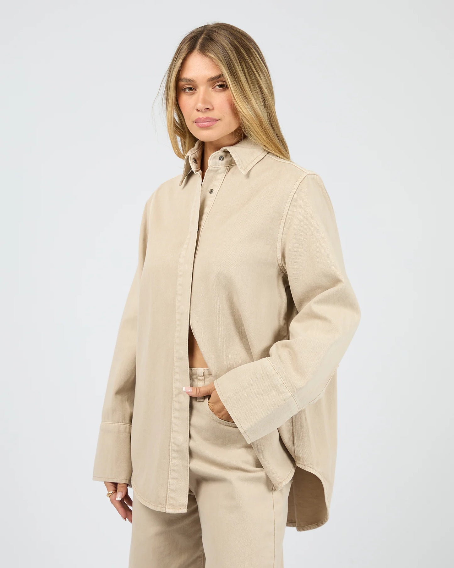 Percy Shirt- Beige