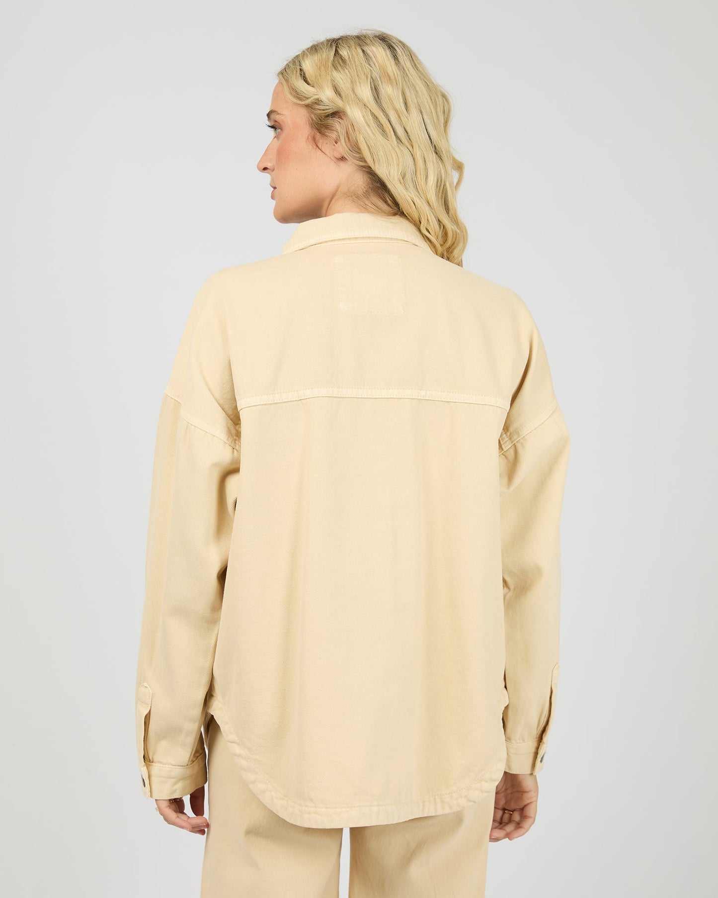 Dale Denim Shacket - Butter