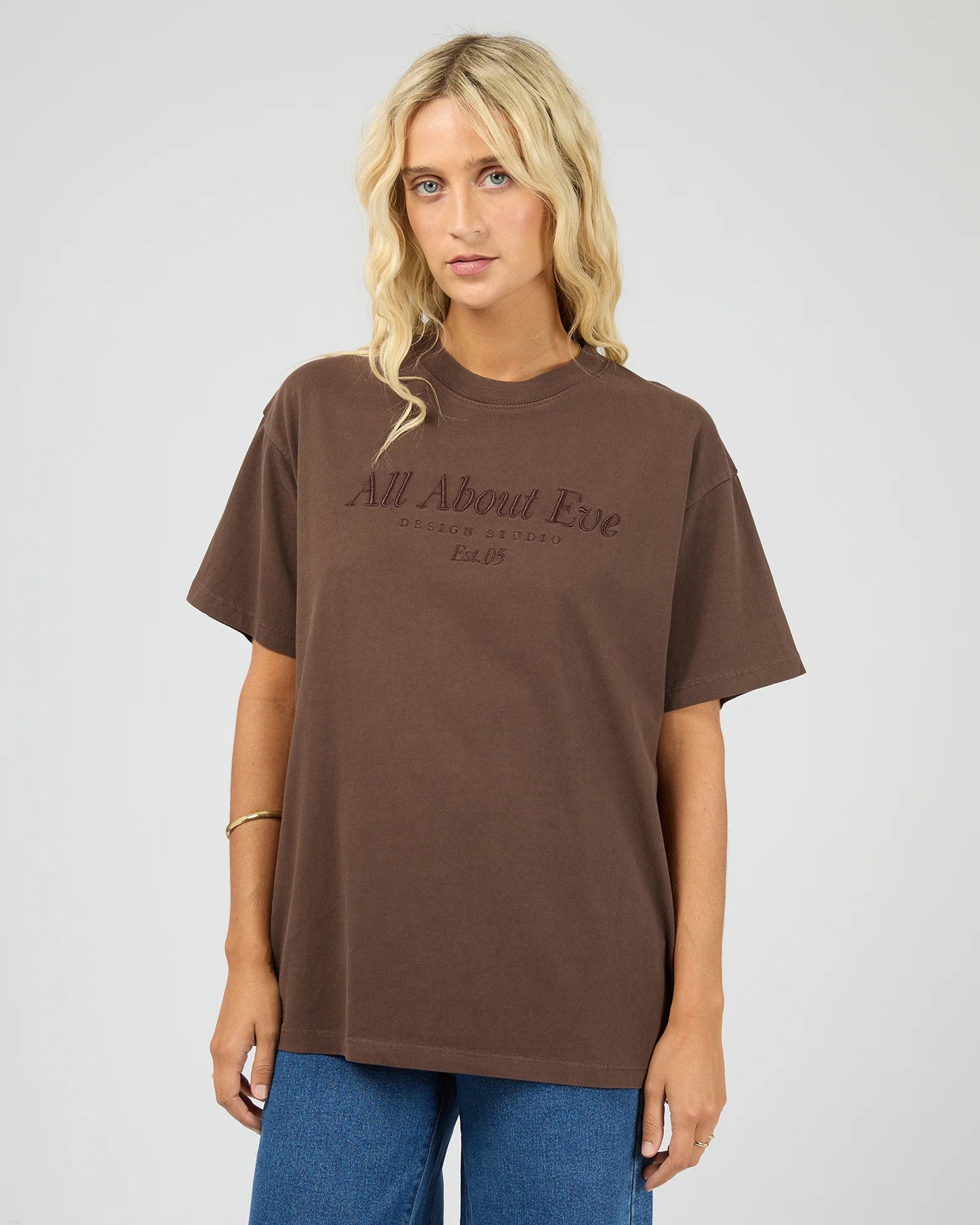 Timeless Tee- Brown