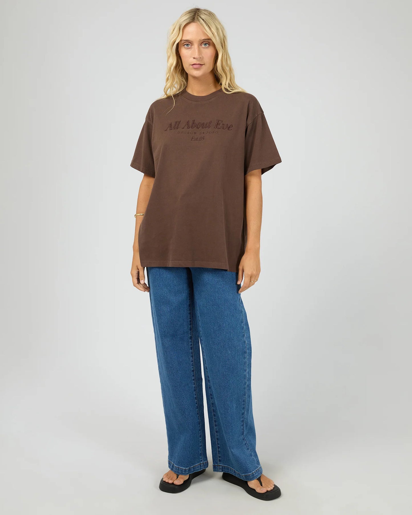Timeless Tee- Brown